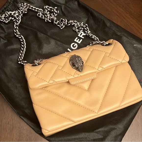 Kurt Geiger London Women's Mini Kensington Quilted Leather Crossbody Bag - Picture 9 of 9